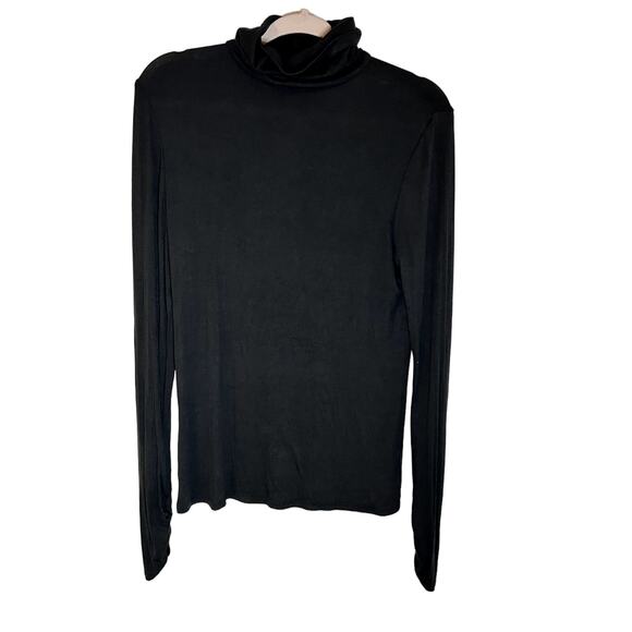 Fabletics Jess Long-Sleeve Turtleneck Top Womens Size Large Castlerock Gray - Picture 2 of 7